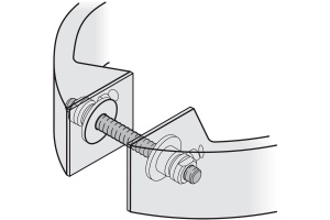 Párové propojení madla 05 0587