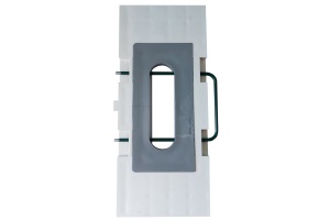 Frézovací šablona + rám pro panty Anselmi