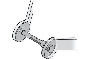 Párové propojení madla 05 0583 M8