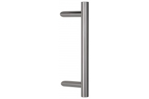 Dveřní madlo Südmetall Kos, nerez kartáčovaná, 30 mm, vyosené