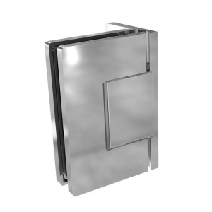 Pant pro sprchové dveře SUPERIOR, zeď-sklo, černá / bílá / chrom