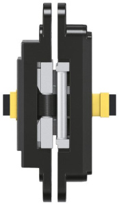 Tectus 540 3D Energy s průchodkou, pro bezfalcové dveře